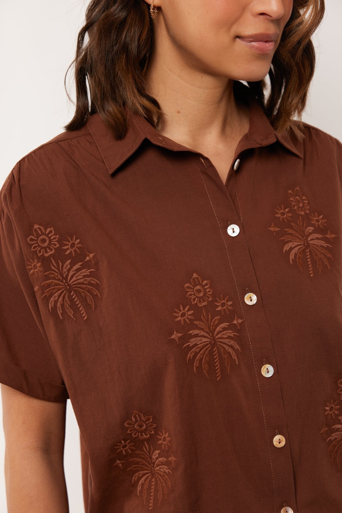 Yasmin blouse | Cappuccino
