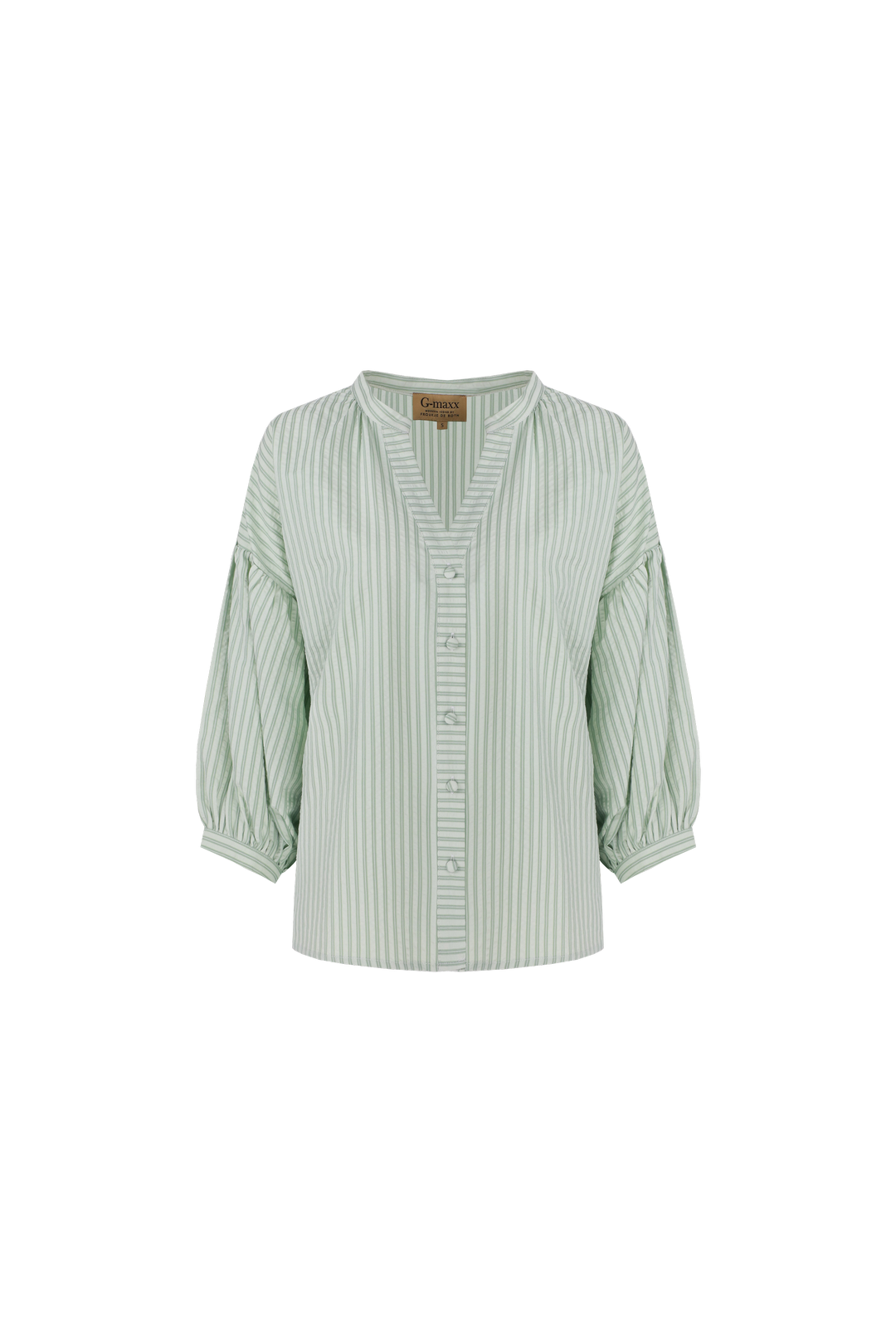 Bluse Renata | Edge Wassergrün/Nebelgrün