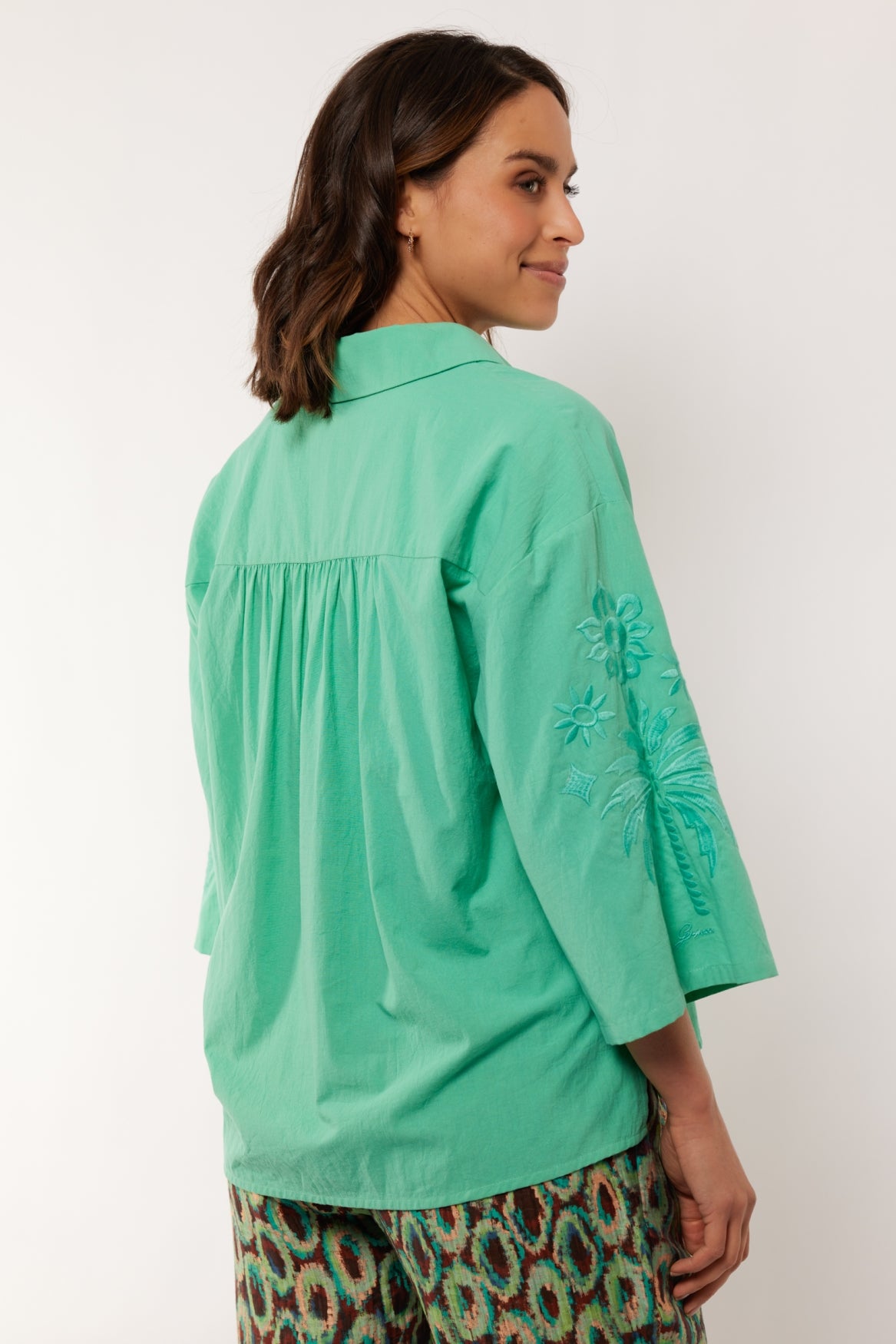 Isaline blouse | Pool Blue