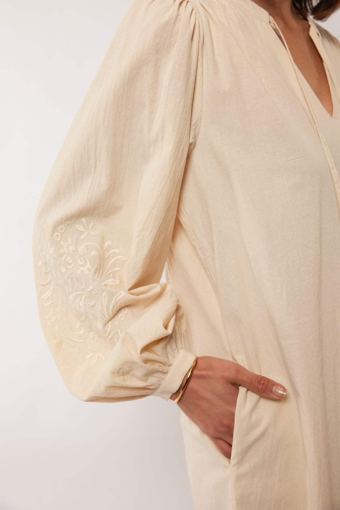 Chiara jurk | Wood Ash
