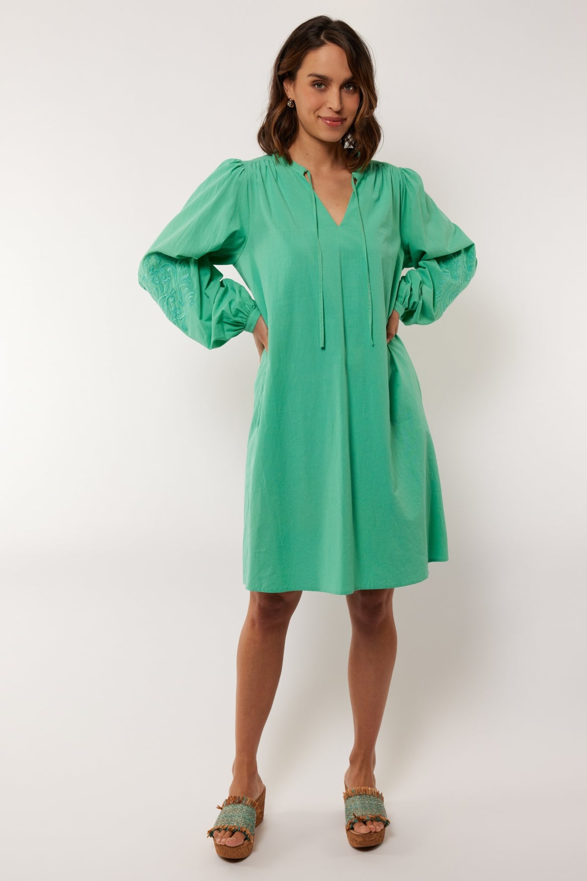 Chiara dress | Pool Blue