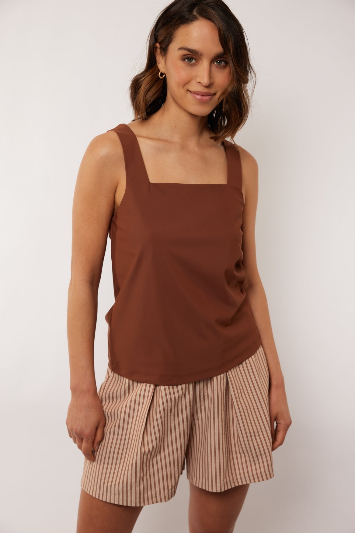 Mason top | Cappuccino