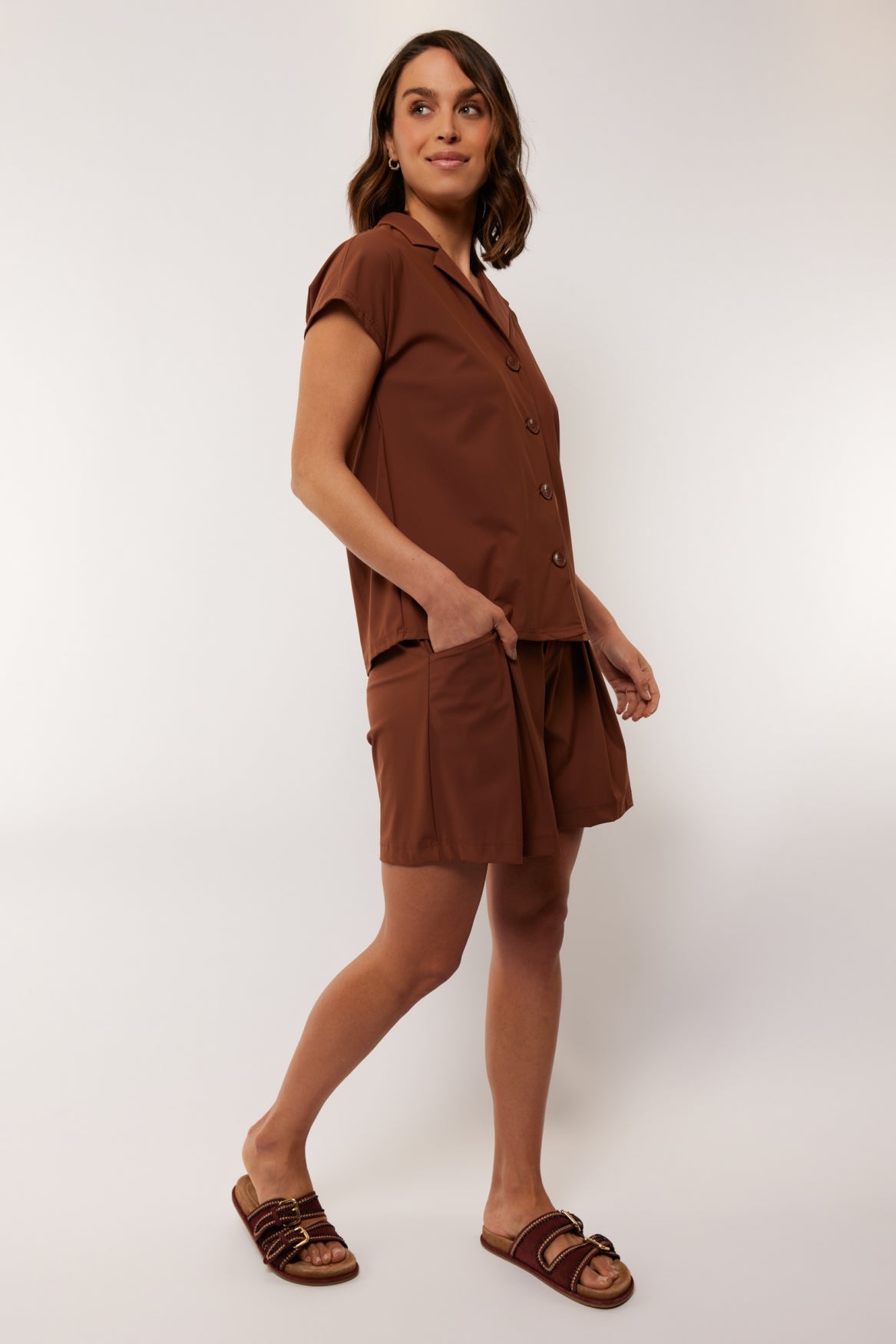 Azalea short | Cappuccino