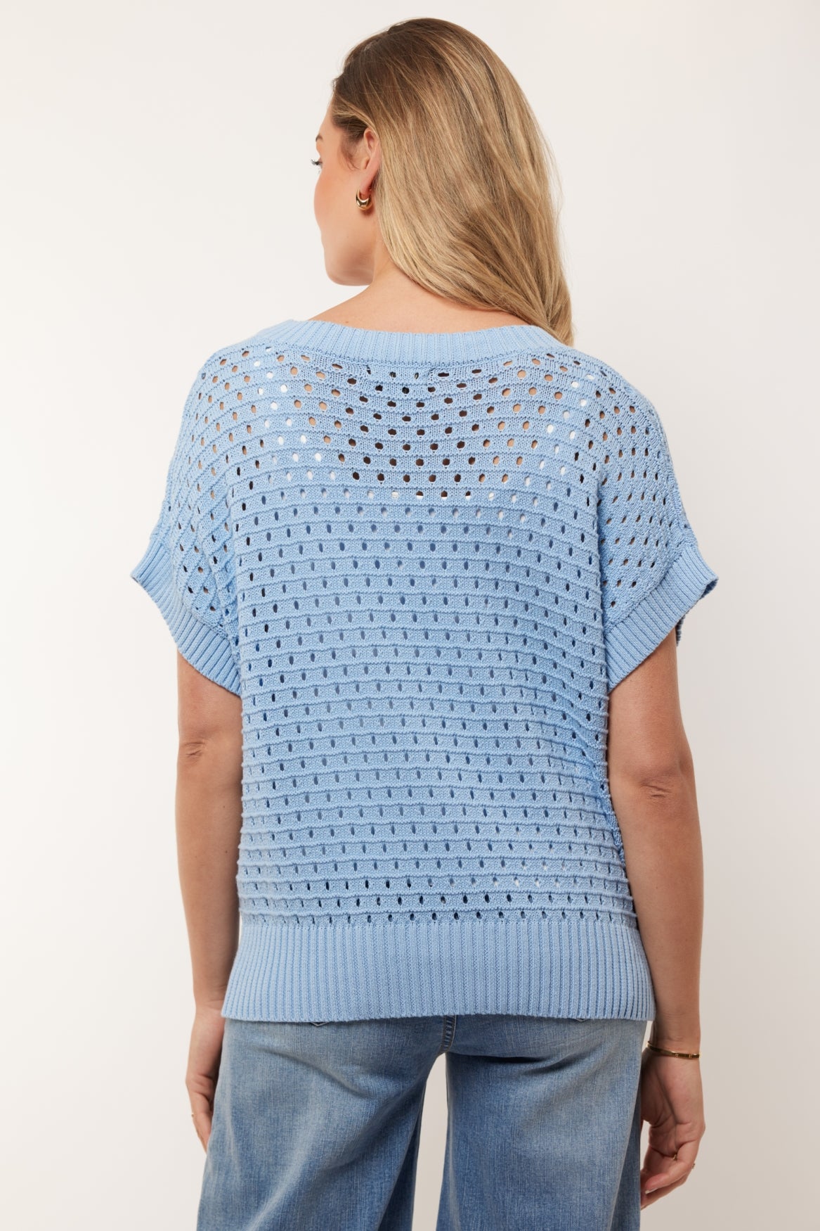 Lane top | Chambray Blue