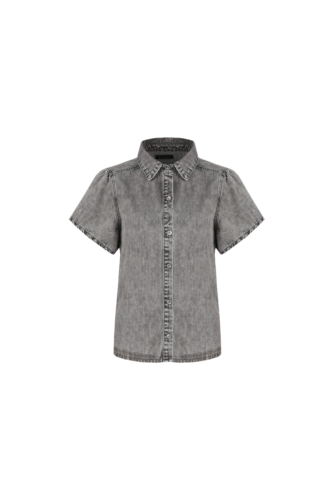Toni blouse | Denim Light Gray