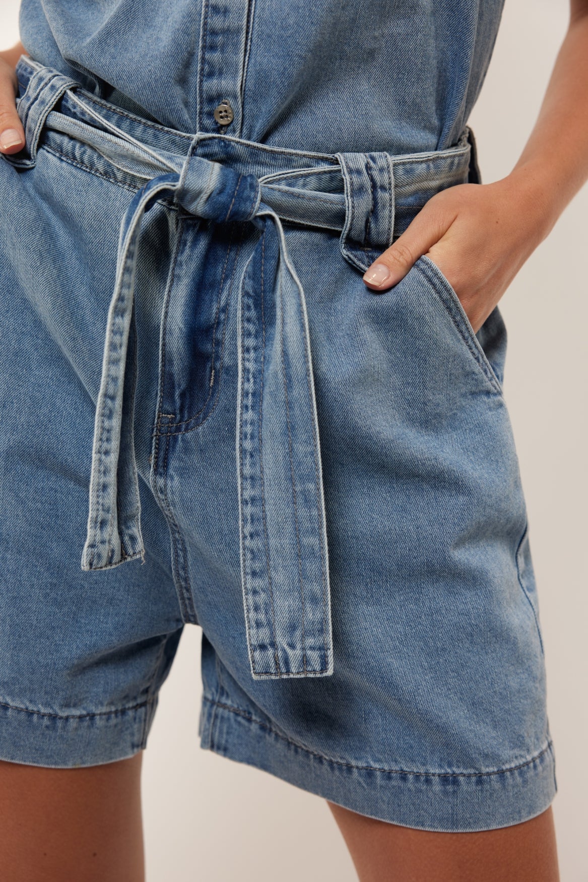 Billie short | Denim Light Blue