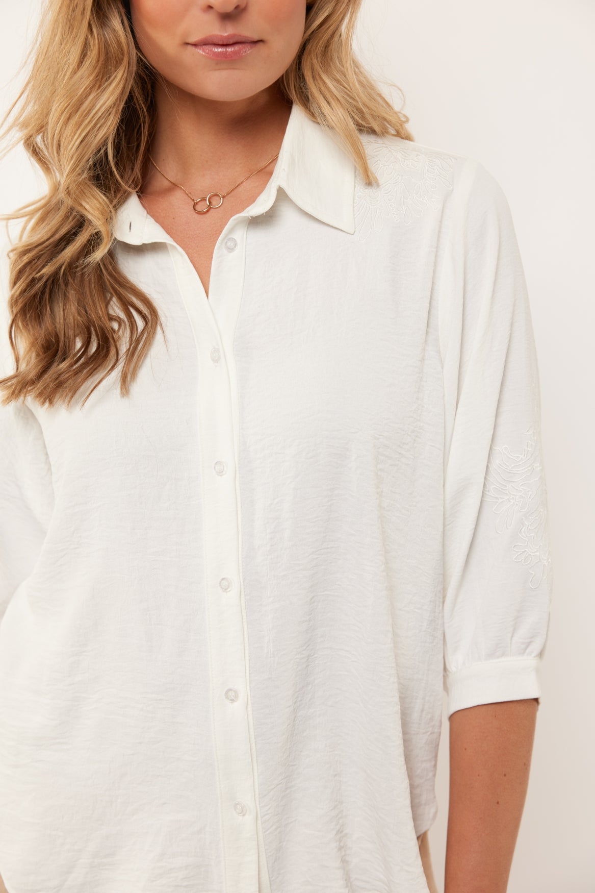 Delaney blouse | Offwhite