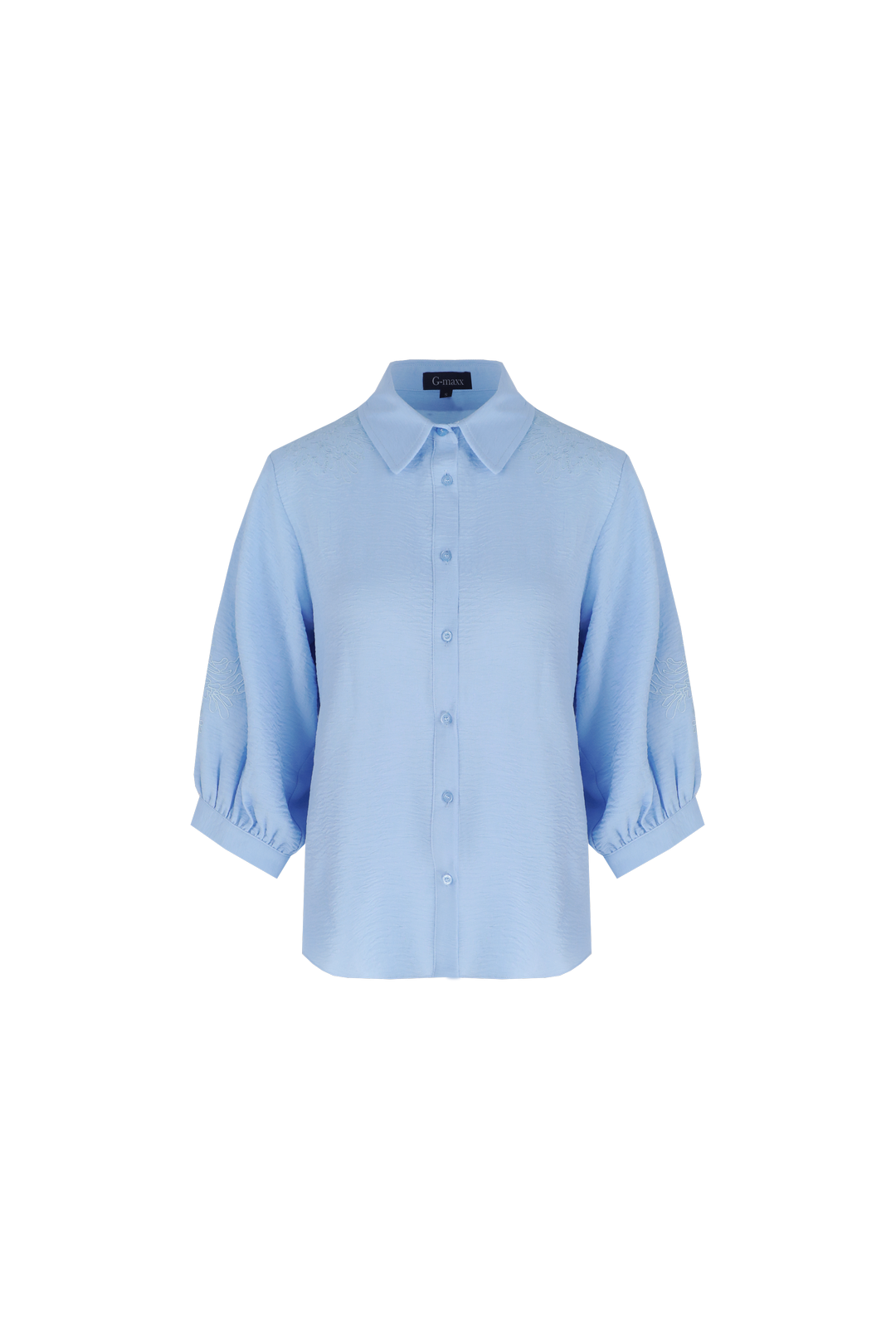 Delaney blouse | Chambray Blue