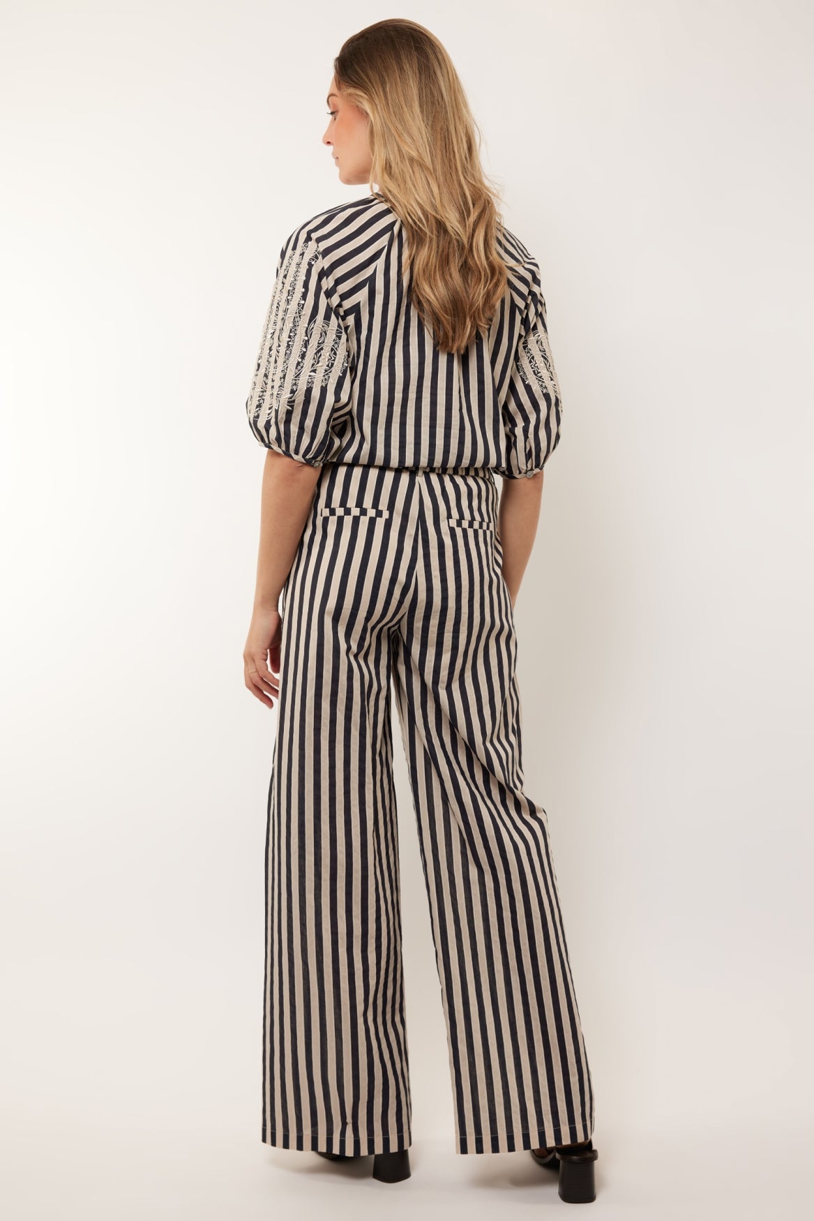 Darcy pants | Black/Sand