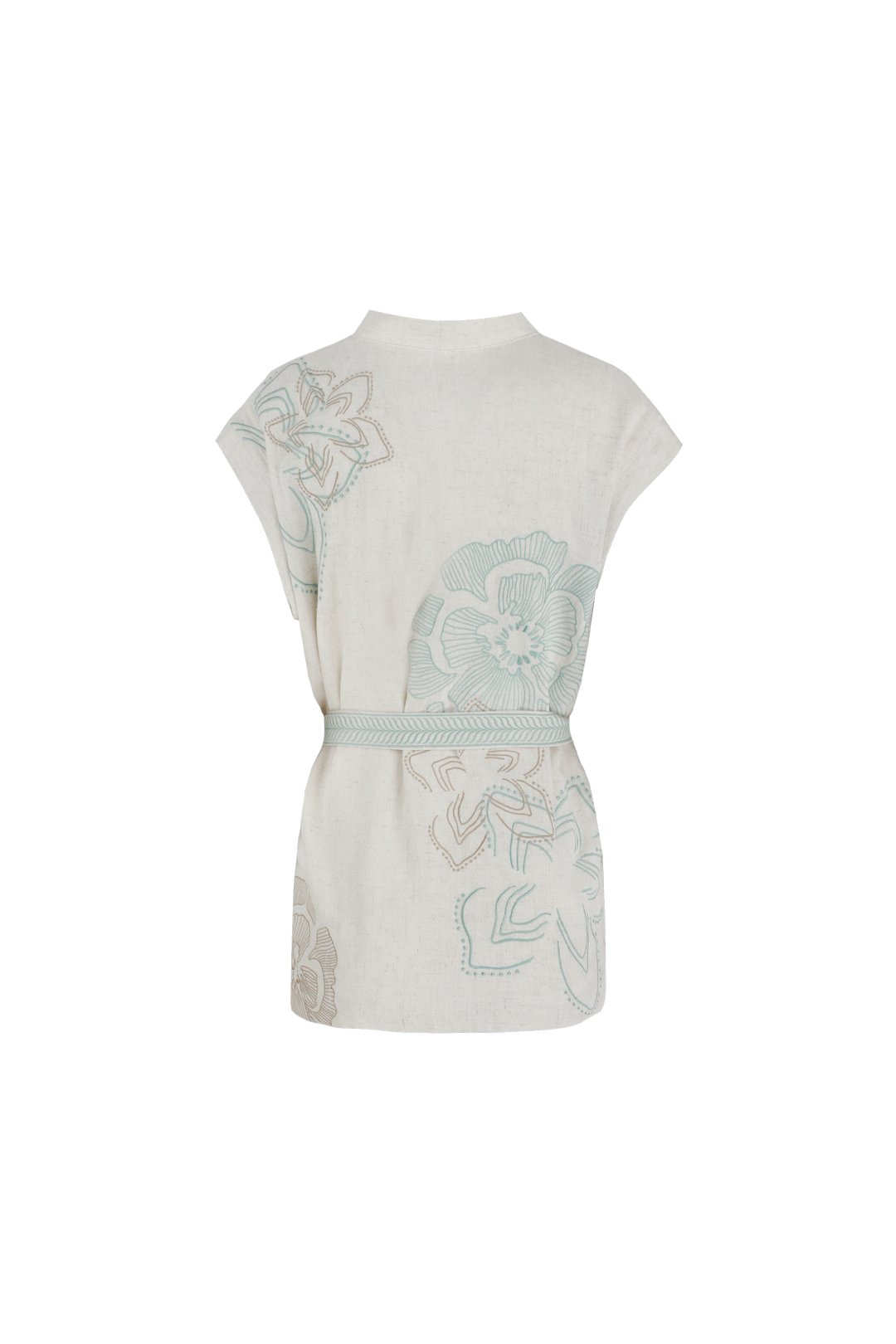 Corey gilet | Sand/Green Mint