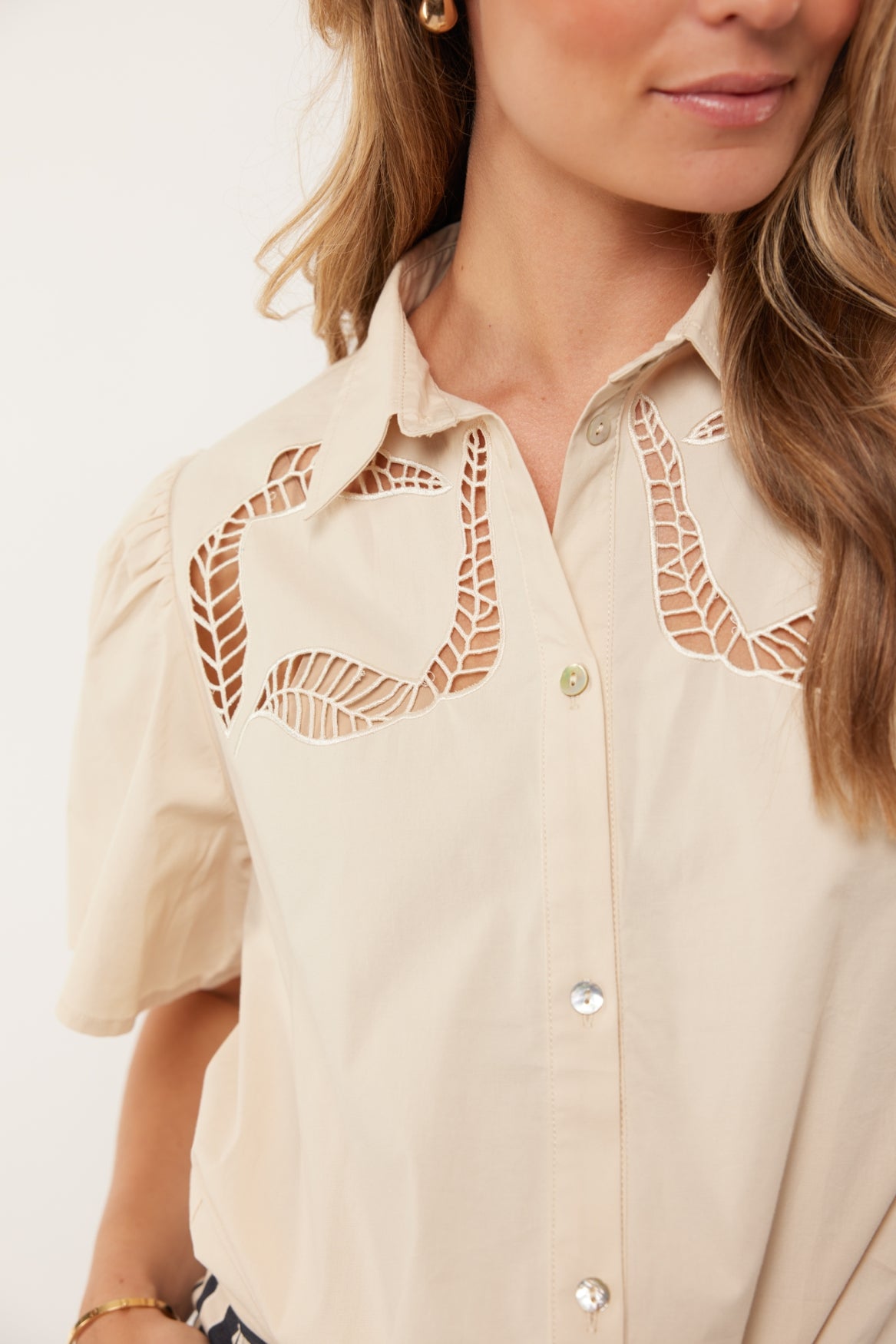 Tate blouse | Sand