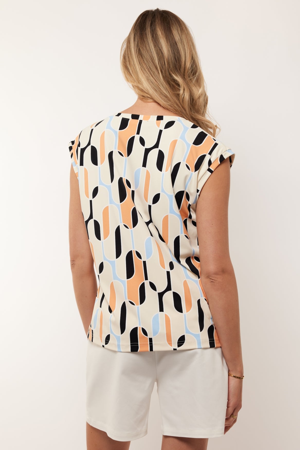 Saatoberteil | Sand/Mango