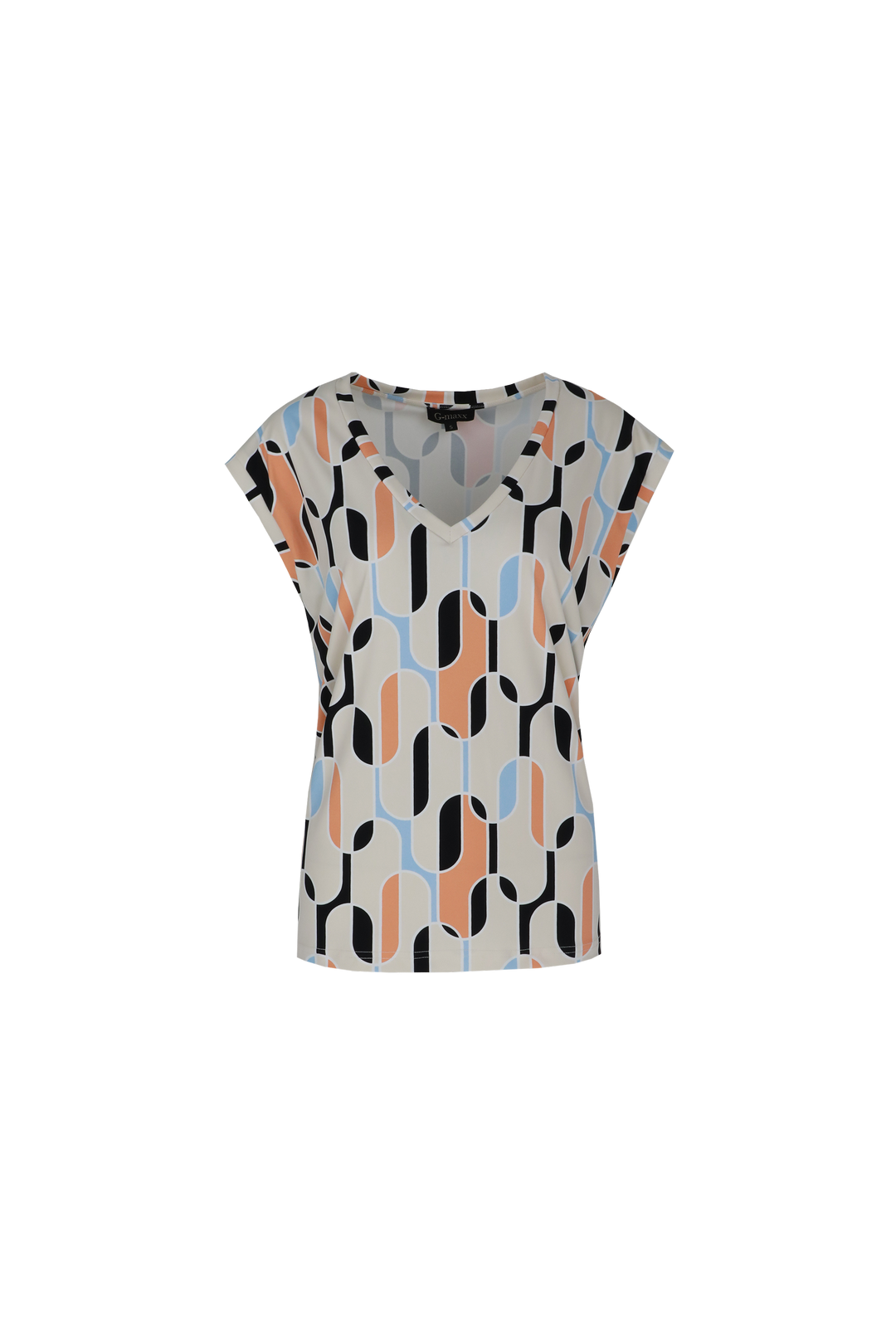 Saatoberteil | Sand/Mango
