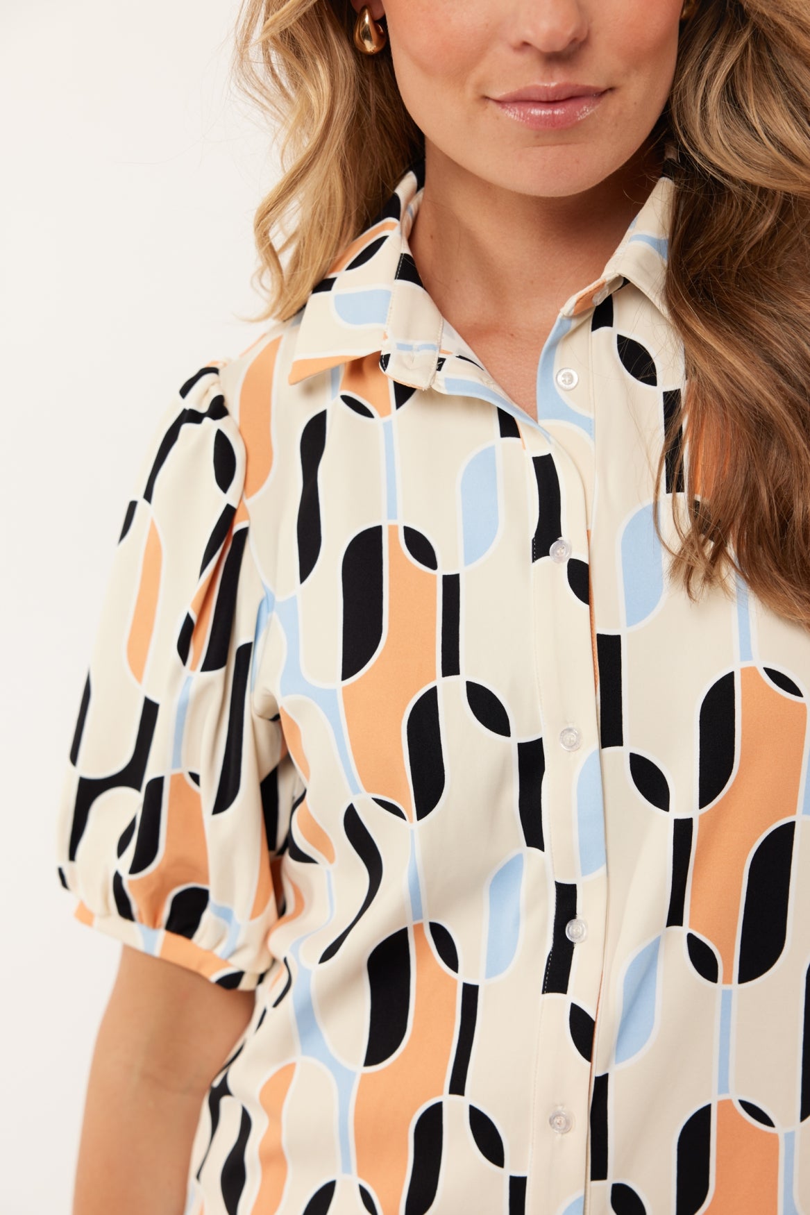 Violette Bluse | Sand/Mango