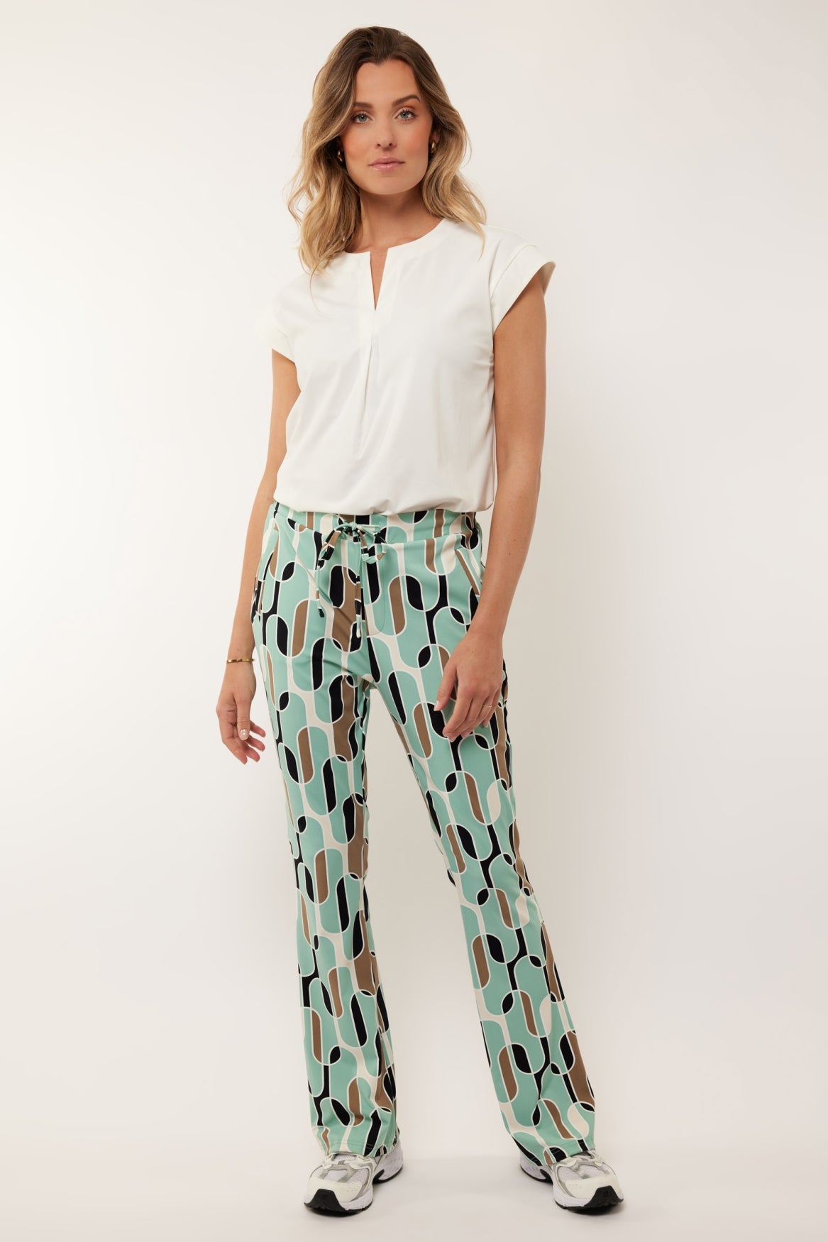 Bindi pants | Green Mint/Sahara