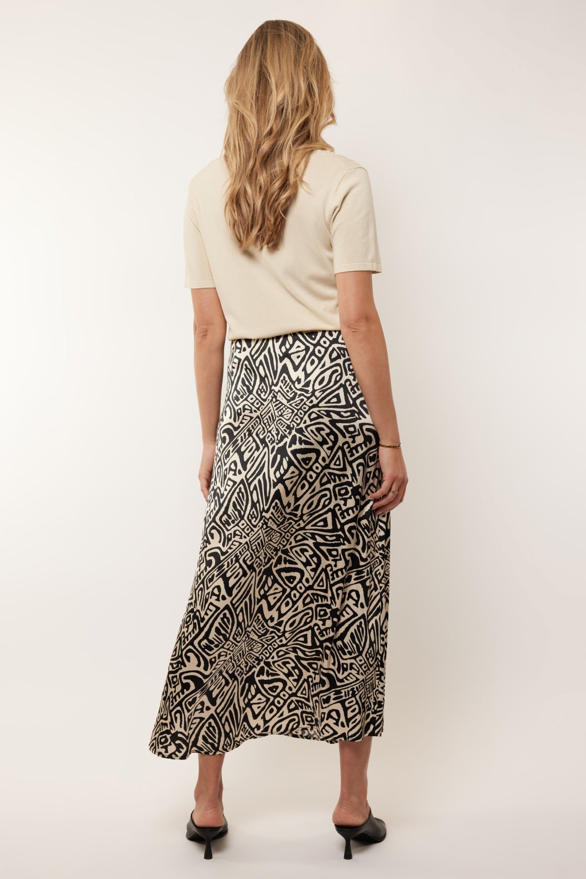 Isabella skirt | Black/Sand