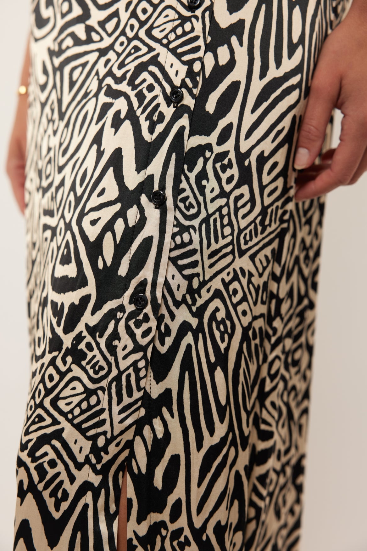 Isabella skirt | Black/Sand