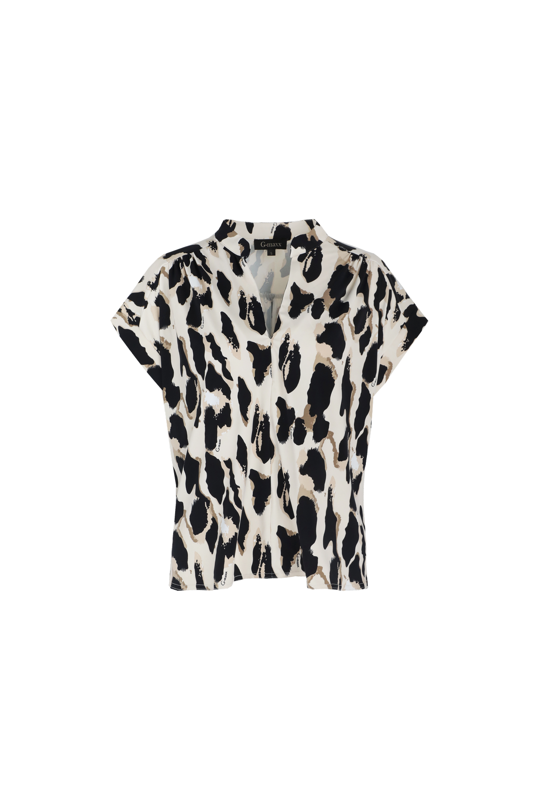 Devon top | Sand/Black