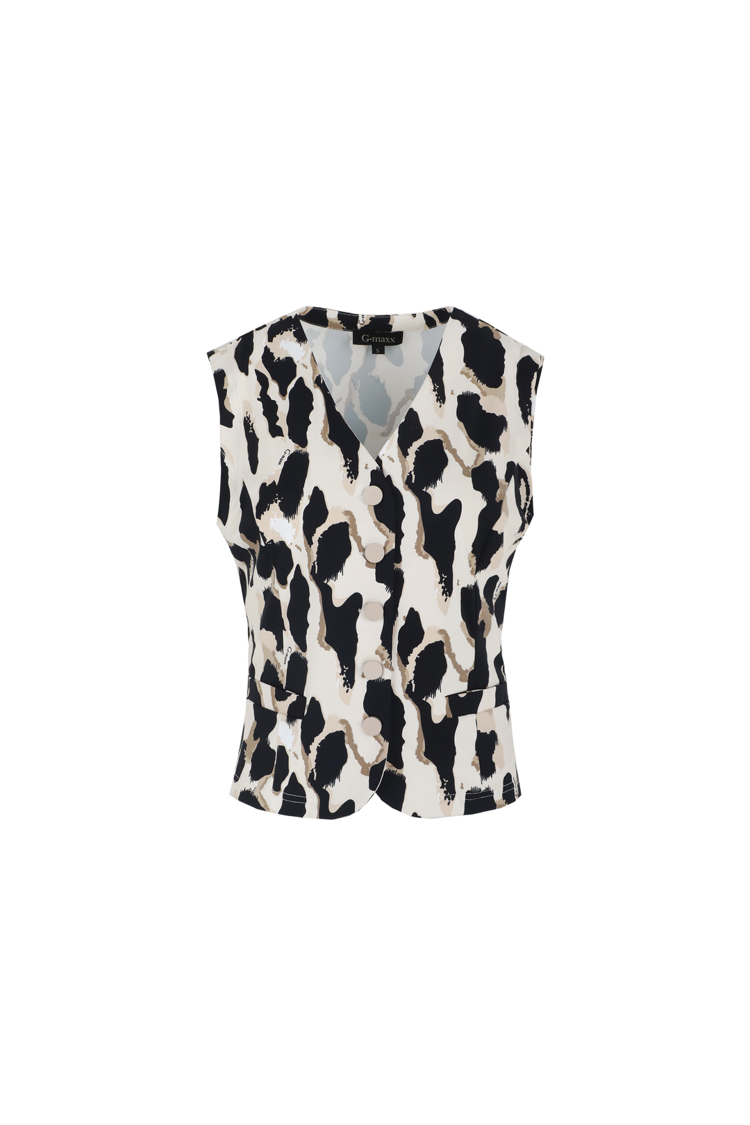 Delayla gilet | Sand/Black