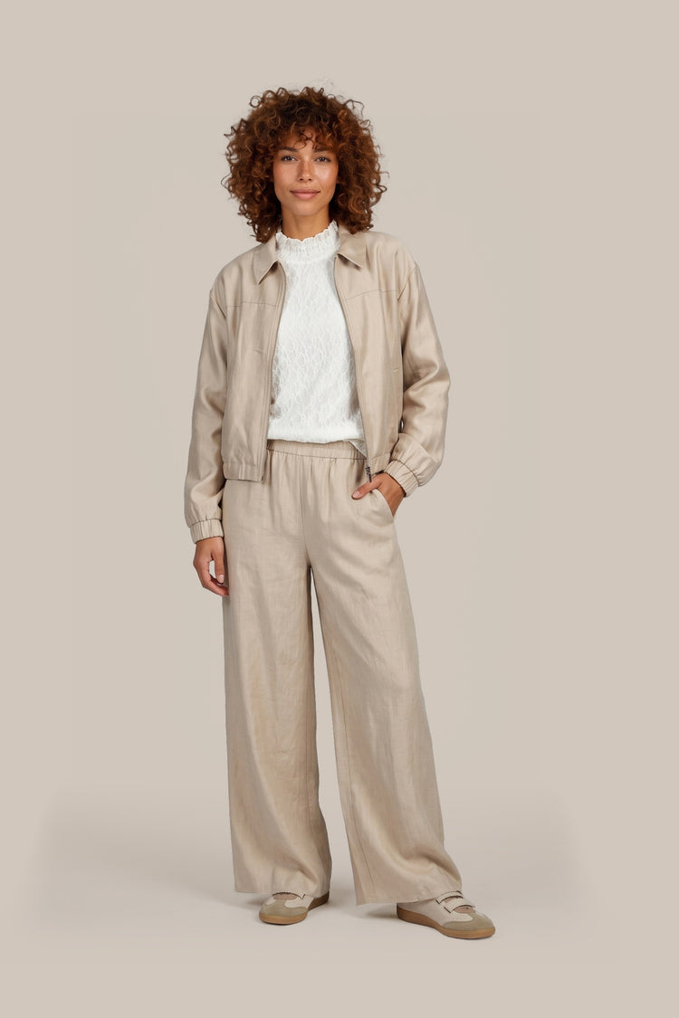Ashling broek | Light Camel