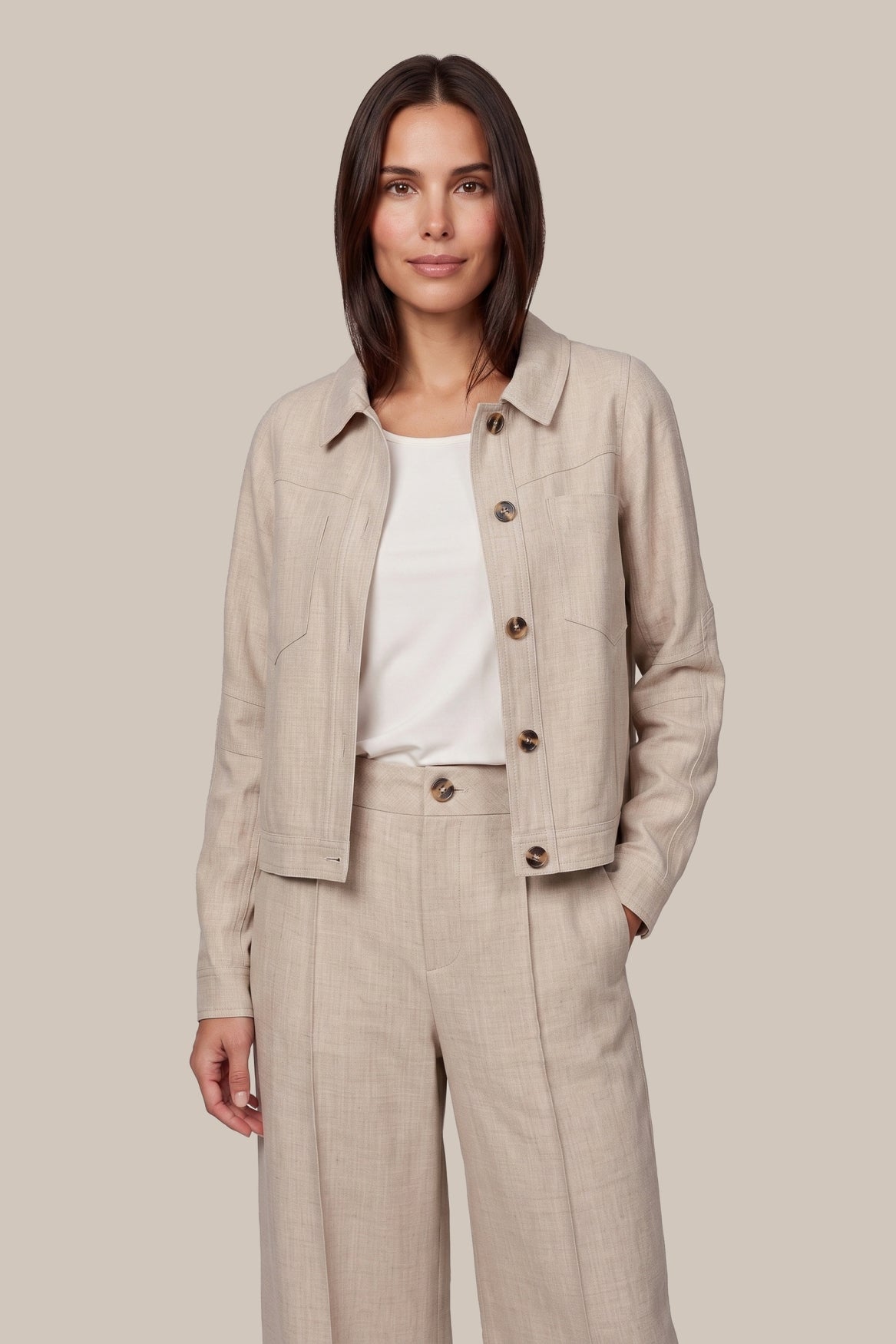 Colleen jacket | Light Camel