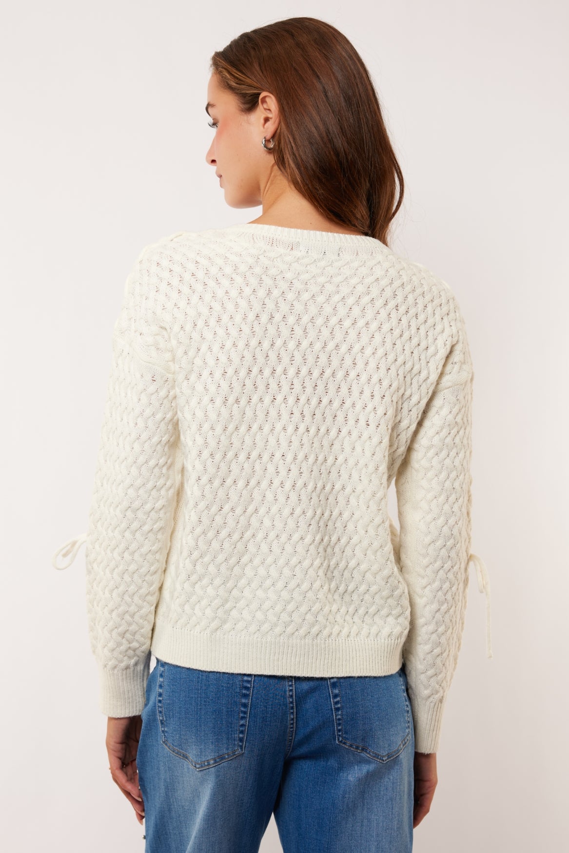 Hadlee trui | Wool White