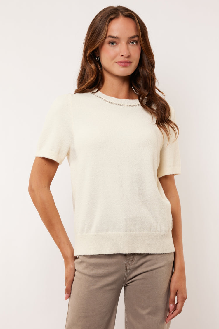Etta top | Wool White