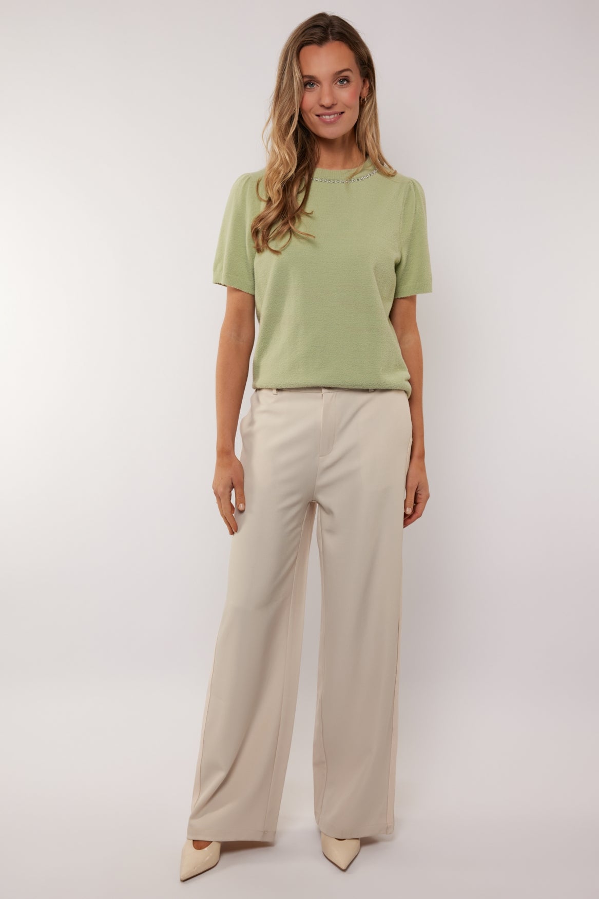 Izabella broek | Sand