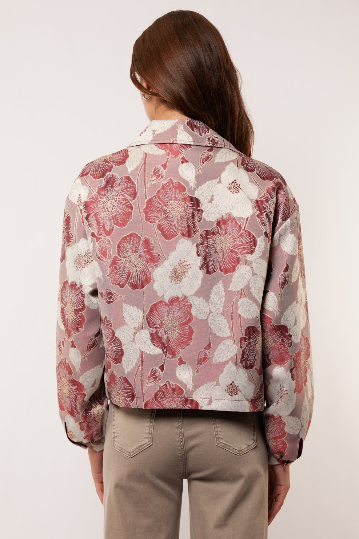 Samira jacket | Beaujolais Red
/Sand