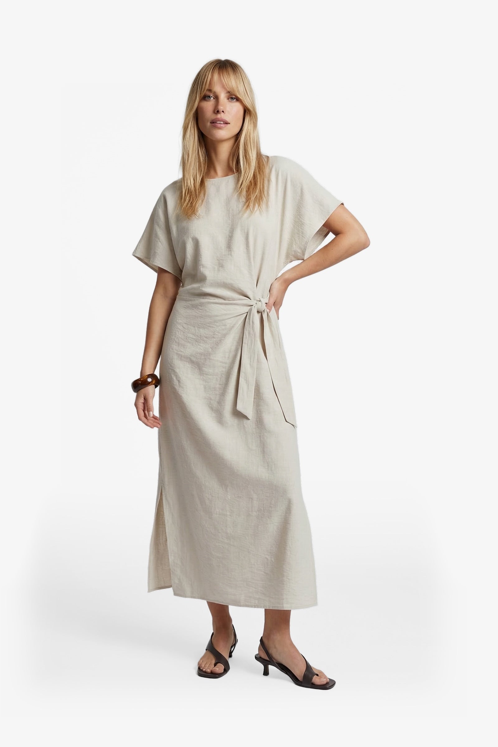 Nikoline jurk | Sand