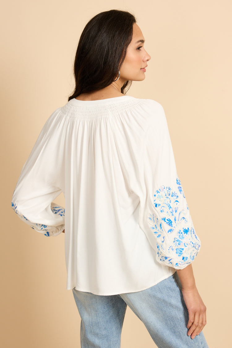 Ysolde Top | Offwhite