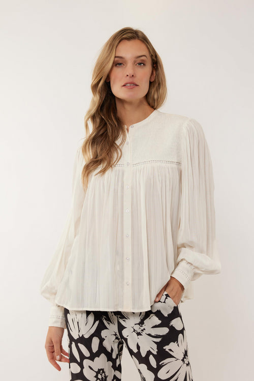 Breeze blouse | Offwhite
