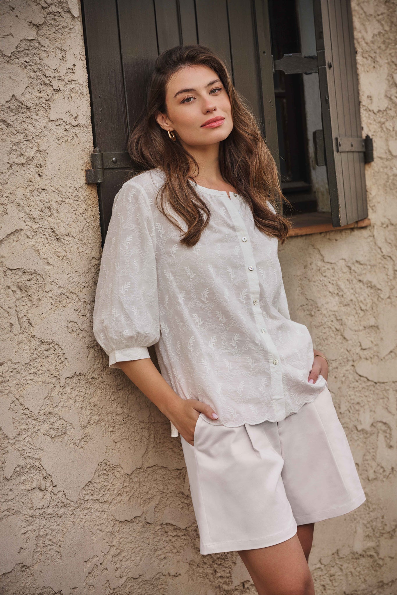 Filipa blouse | Bright White