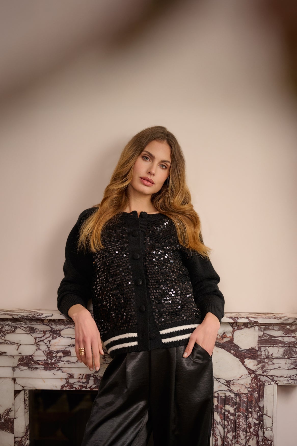 Angelica vest | Black