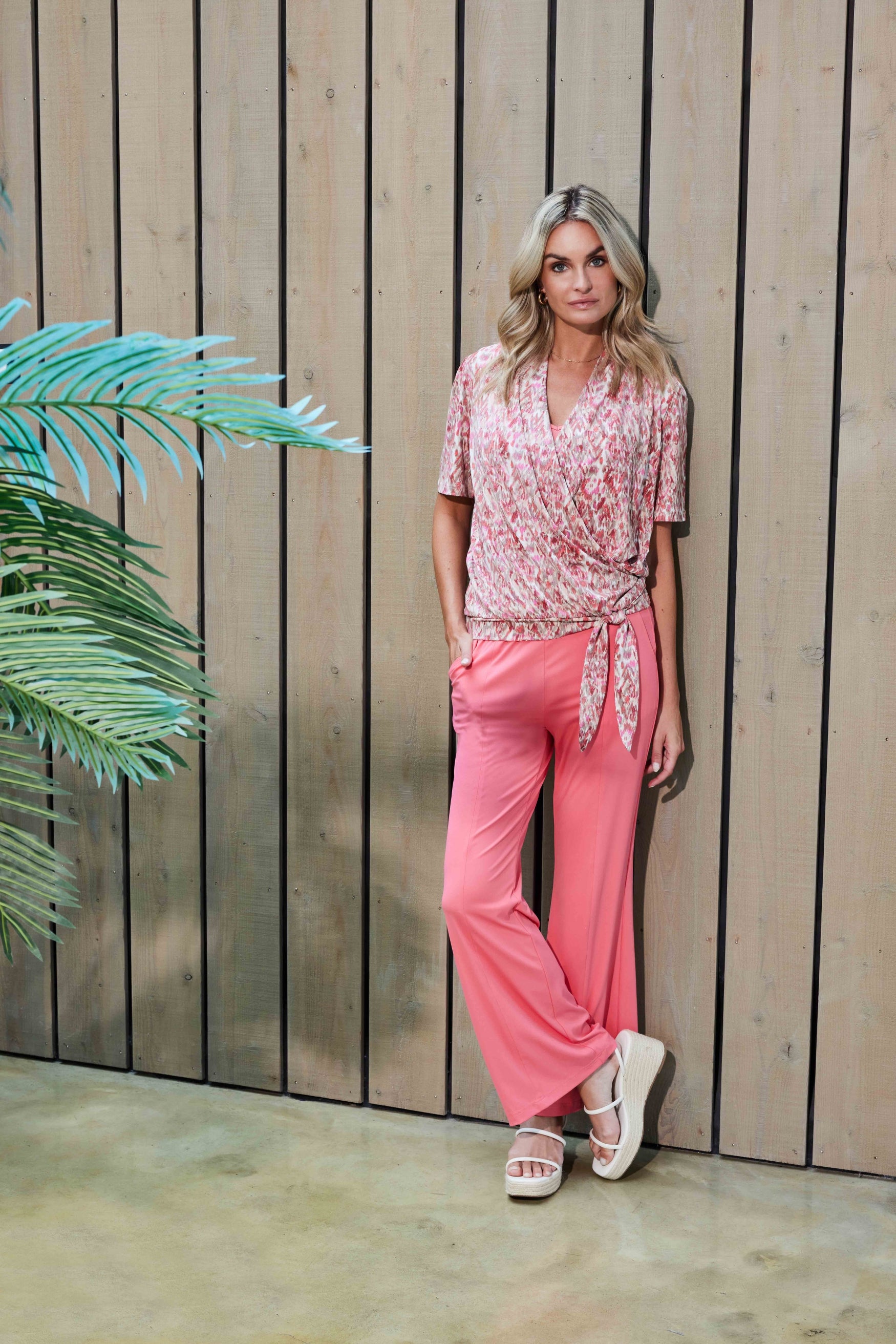 Mirna pants | Hibiscus