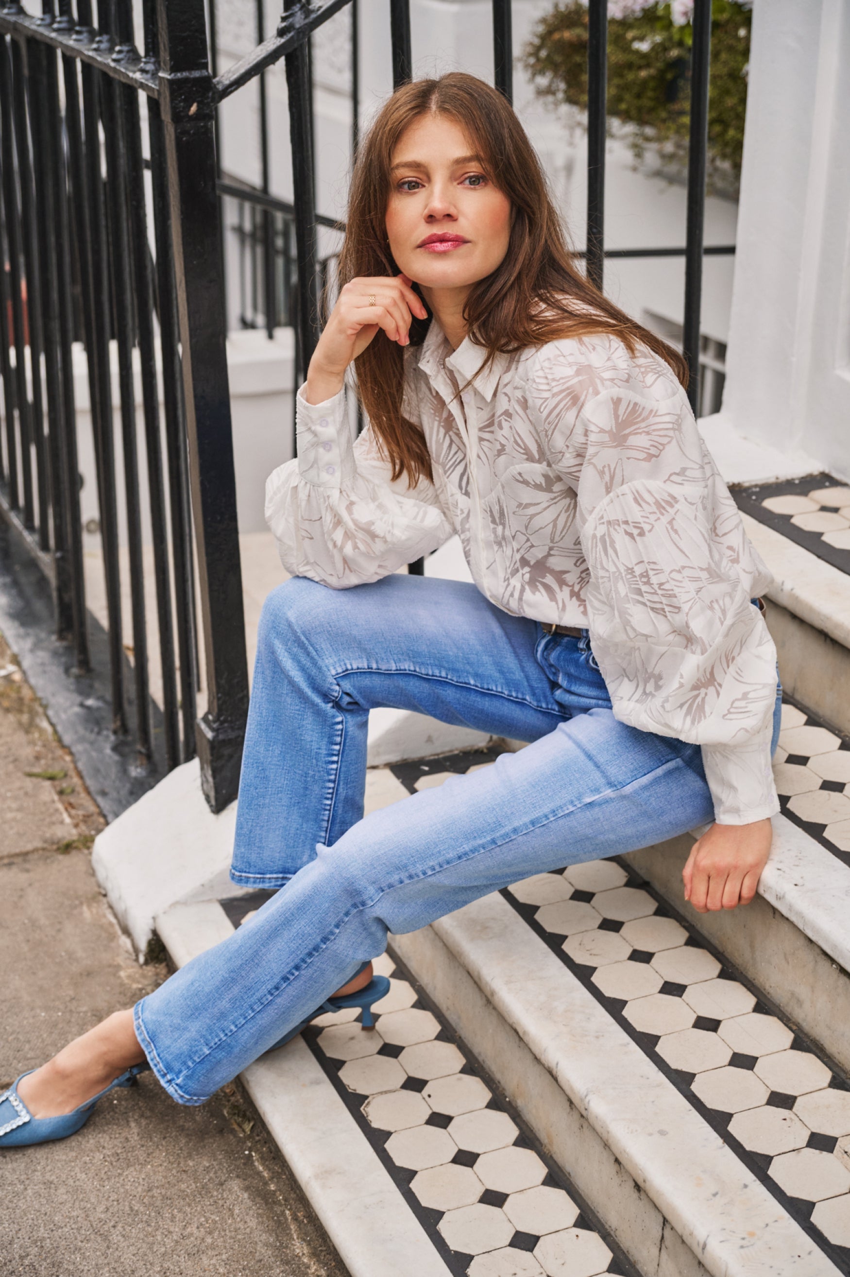 Zita blouse | Offwhite