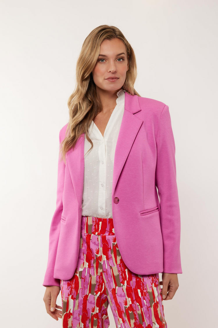 Beertje blazer | Super pink