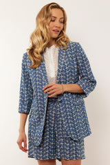 Cheryl-Blazer | Kornblumenblau