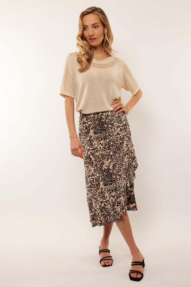 Bodil skirt | Sand/Sahara