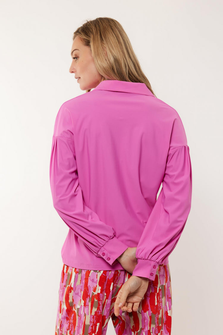 Myla blouse | Super Pink