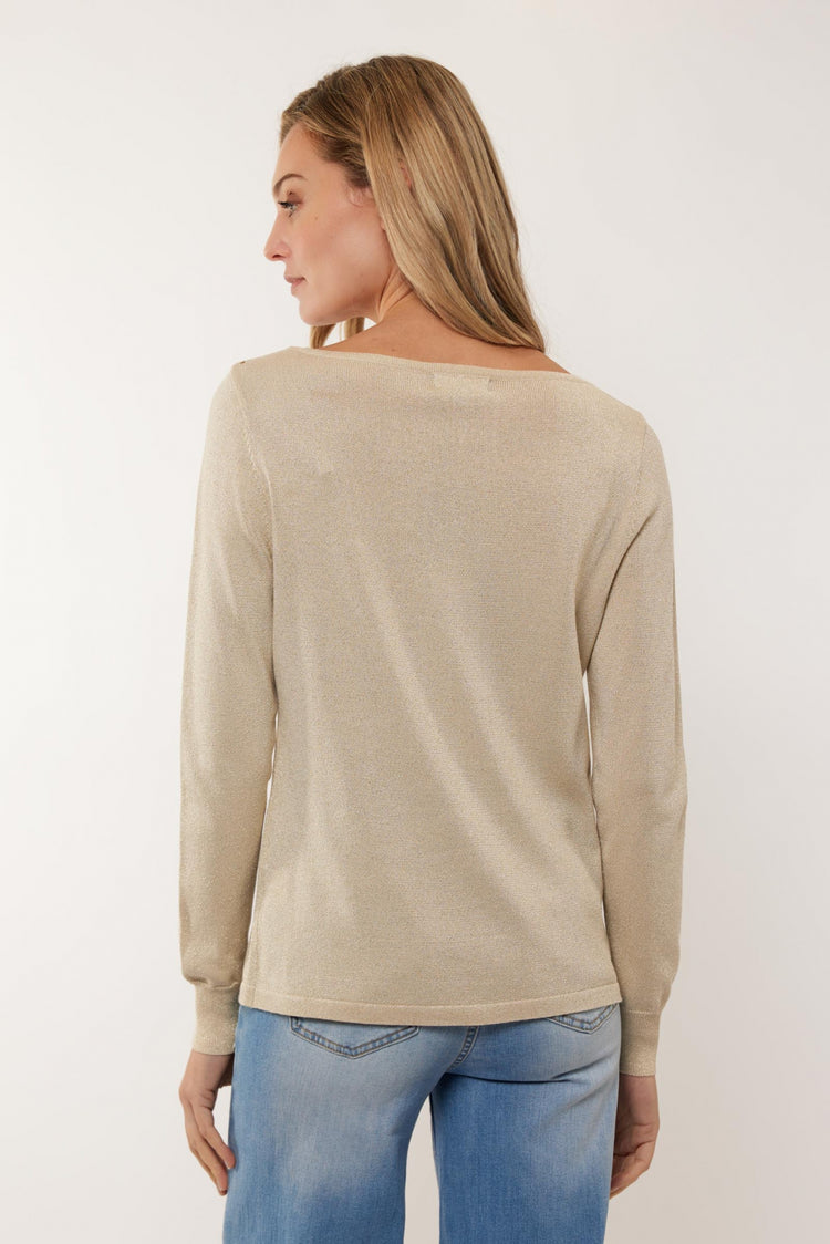 Belle-Fleur-Pullover | Sand