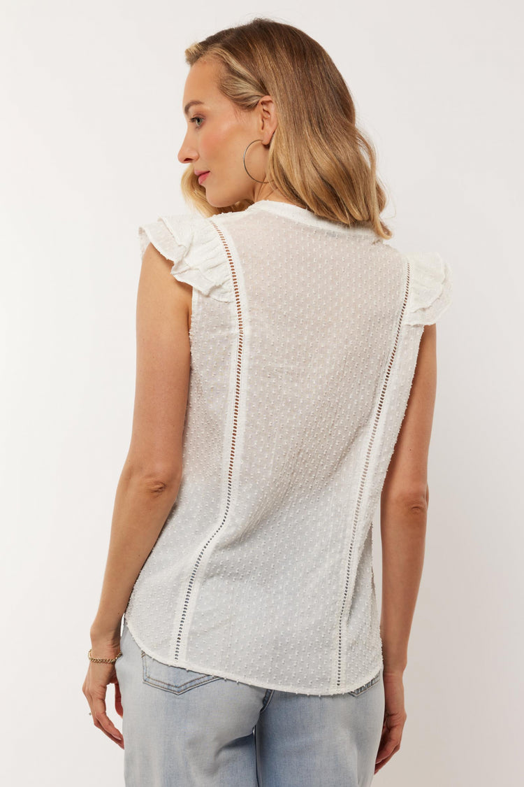 Peggy blouse | Offwhite