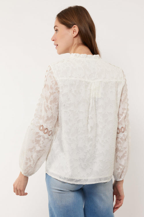 Leona blouse | Offwhite