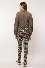 Bowi broek | Sand/Moss Green