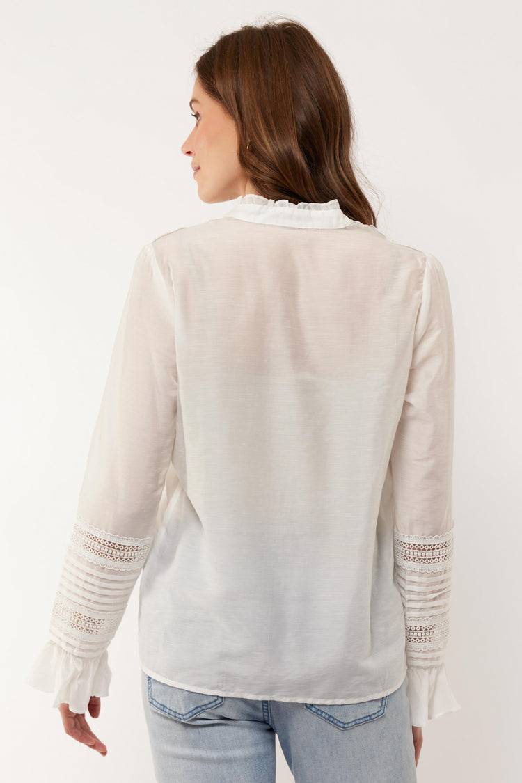 Nynke blouse | Offwhite