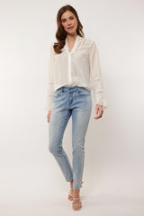 Nynke blouse | Offwhite