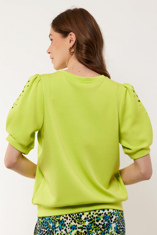 Nurdan sweater | Yellow green