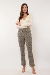 Bobbi-Hose | Sand/Schwarz