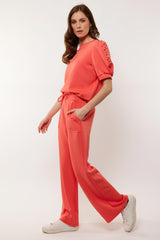 Carice pants | Bright Coral