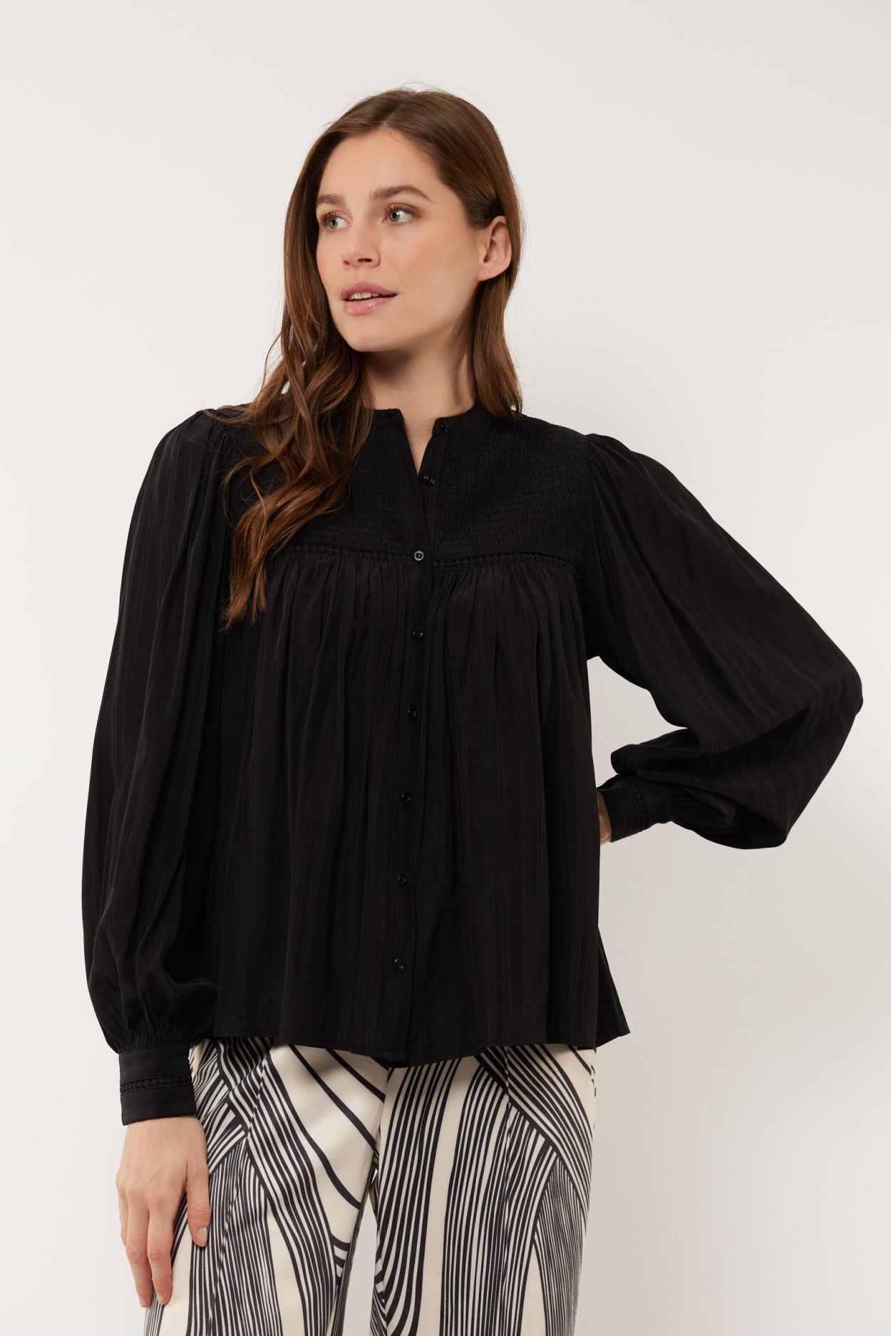 Breeze blouse | Zwart